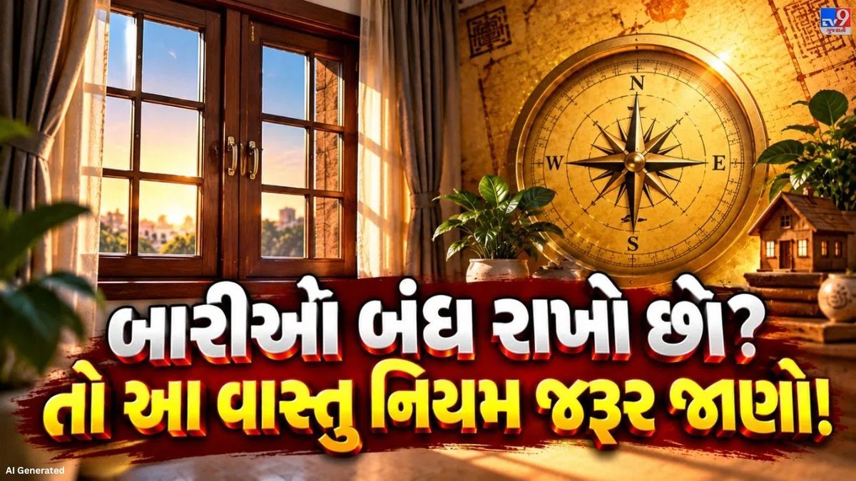 ઘરની બારીઓ હંમેશાં બંધ રાખવી શું યોગ્ય છે? વાસ્તુશાસ્ત્ર શું કહે છે તે જાણો