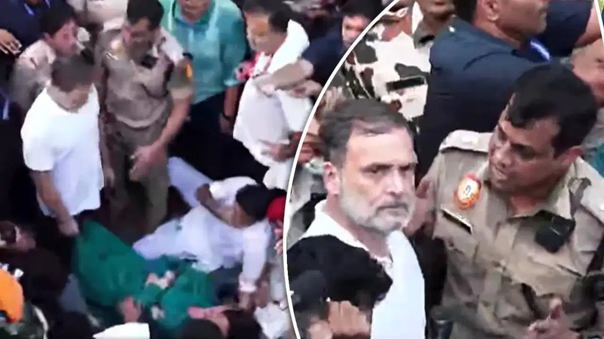 દિલ્હીમાં ચૂંટણી કમિશનર જ્ઞાનેશ કુમાર સામે વિપક્ષનો વિરોધ, રાહુલ અને પ્રિયંકા ગાંધીની અટકાયત