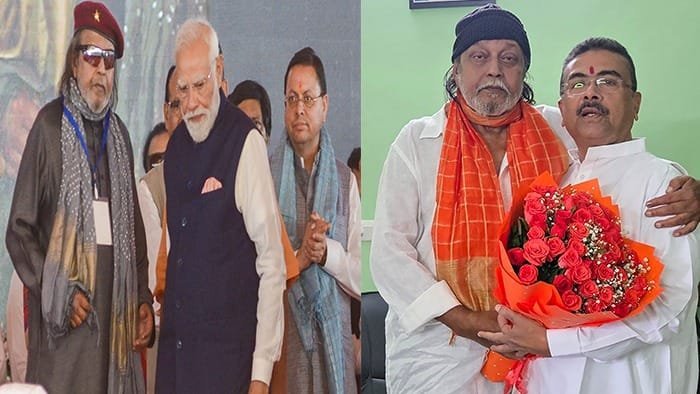 પશ્ચિમ બંગાળમાં મિથુન ચક્રવર્તીને કેબિનેટ મંત્રીનો દરજ્જો, સલાહકાર તરીકે નિયુક્તિ