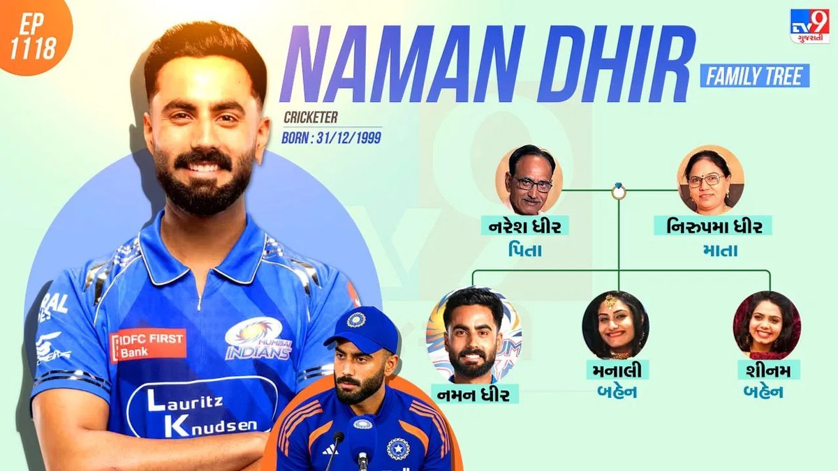 નમન ધીરનું T20I ડેબ્યૂમાં શાનદાર પ્રદર્શન, વેસ્ટ ઈન્ડિઝ સામે લીધી ત્રણ વિકેટ
