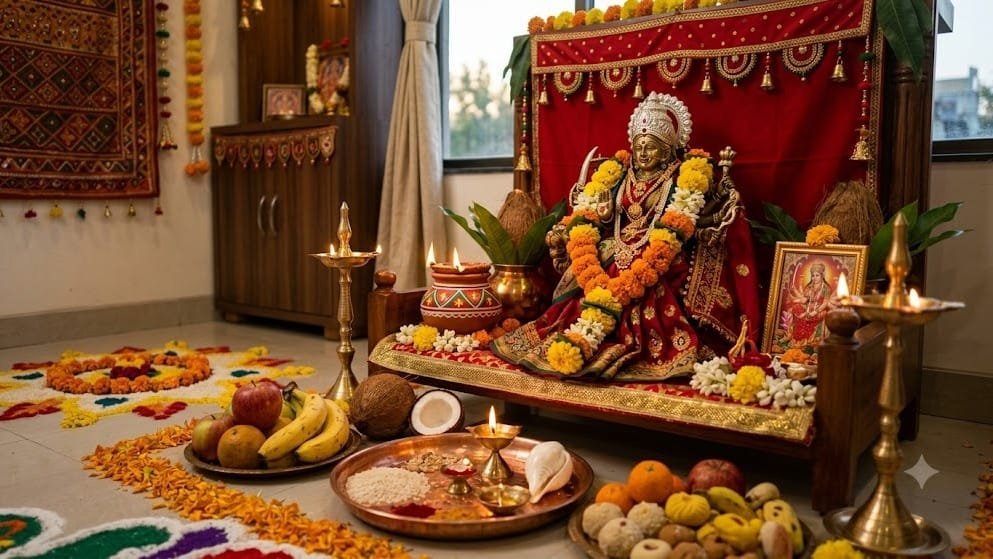 શારદીય નવરાત્રિ શરૂ: અંબાજીથી બહુચરાજી સુધી મંદિરોમાં ભક્તોની ભીડ, જાણો દર્શનનો સમય
