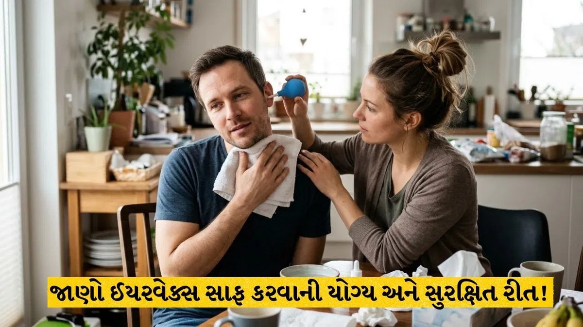 કાનનો મેલ સાફ કરવો છે? જાણો સાચી અને સુરક્ષિત રીત, ઈયરબડ્સ ન વાપરો