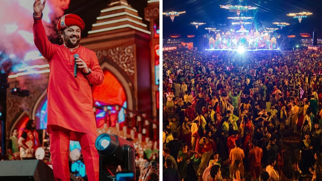 અમદાવાદમાં કીર્તિદાનના ગરબાના ડોમમાં ટિકિટ થઈ અડધી, રૂ. 2000 ચૂકવનારા ખેલૈયાઓ રીફંડ માગે છે
