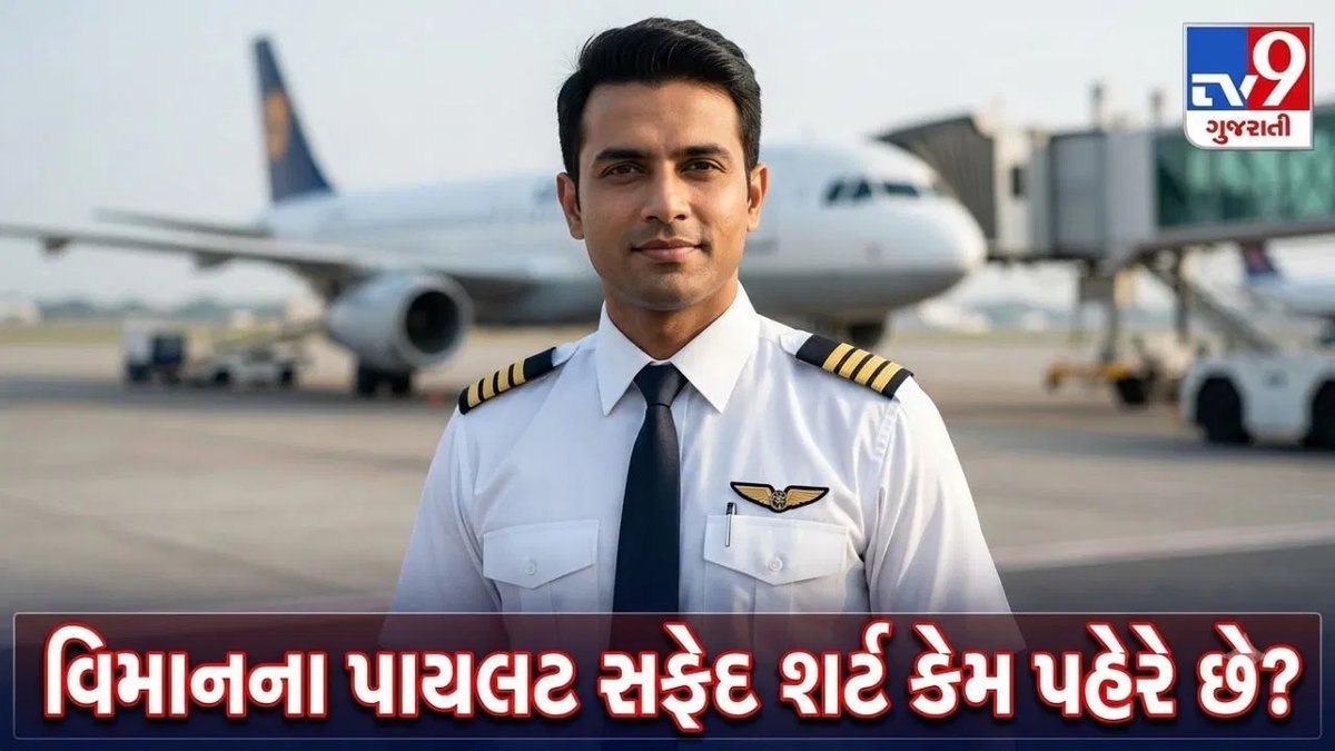 પાયલટનો સફેદ શર્ટ: ફેશન નહીં, પરંતુ પરંપરા, ઓળખ અને વ્યવહારુ જરૂરિયાતનું પ્રતીક