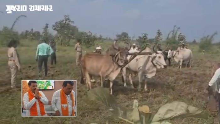 સાગબારા-ઉમરપાડા જમીન વિવાદ: પ્રશ્ન પૂછતાં જ ગણપત વસાવા મૌન, પત્રકારોથી દૂર ભાગ્યા