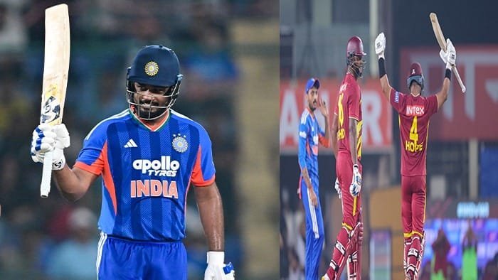 IND vs WI: ચોથી T20માં ભારતને 24 રને હાર, સિરીઝ 2-2થી બરાબરી પર