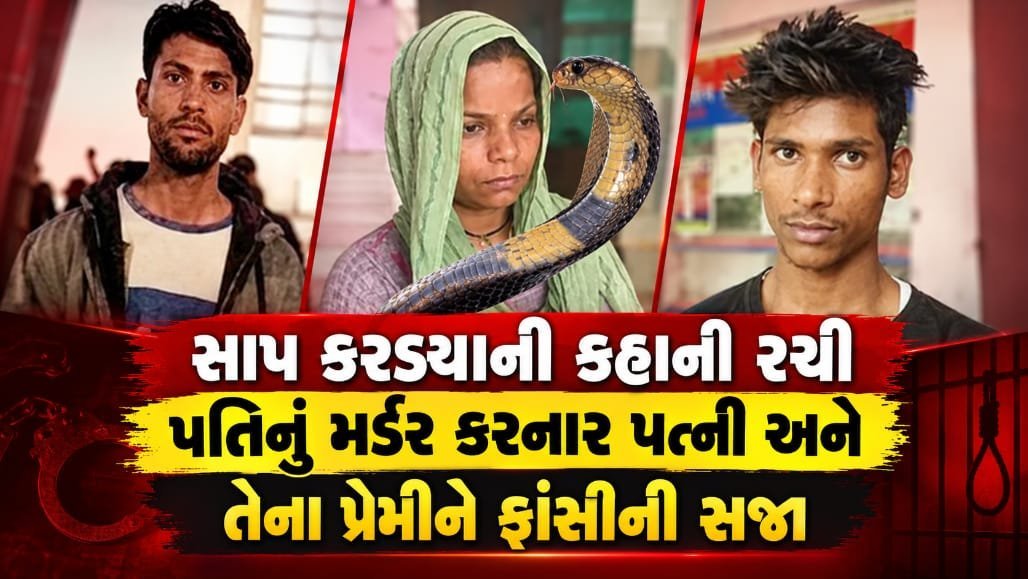 સાપ કરડ્યાનું નાટક કરી પતિની હત્યા: પત્ની અને પ્રેમીને ફાંસીની સજા, મેરઠ કોર્ટનો ચુકાદો