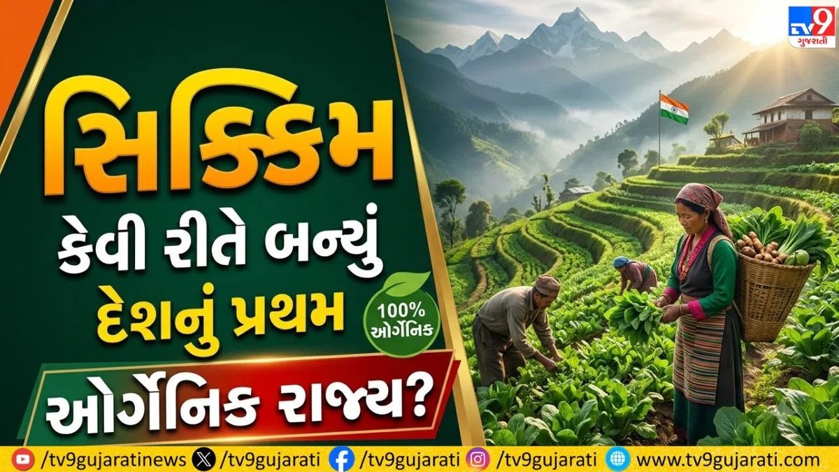 સિક્કિમ: રસાયણમુક્ત ખેતીથી વિશ્વનું પ્રથમ 100% ઓર્ગેનિક રાજ્ય કેવી રીતે બન્યું