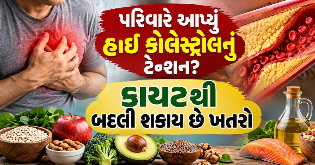 હાઈ કોલેસ્ટ્રોલનું જનીની જોખમ ડાયટથી ઘટાડી શકાય: નવો અભ્યાસ