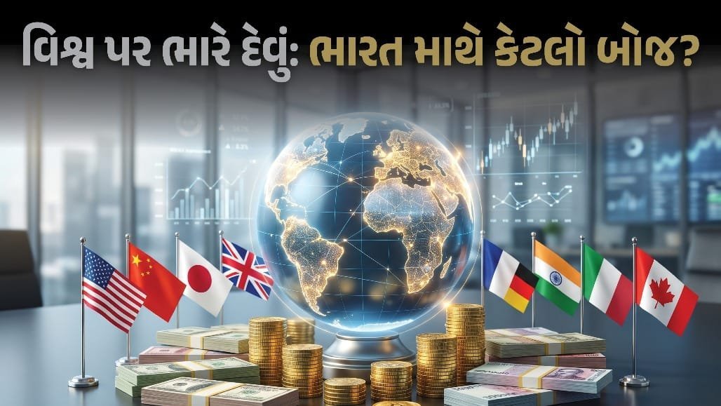 વિશ્વ પર 34,675 લાખ કરોડનું દેવું, ભારતની સ્થિતિ શું?