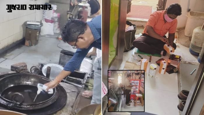 અમદાવાદ: નરોડાની નમકીન ફેક્ટરી સીલ, વપરાયેલા તેલનો રેકોર્ડ ન હોવાથી કાર્યવાહી, 1000 કિલો જથ્થો સ્થગિત