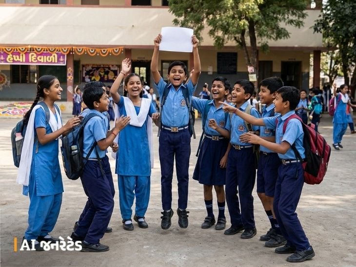 ગુજરાતની પ્રાથમિક સ્કૂલોમાં 5 નવેમ્બરથી દિવાળી વેકેશન, 26 નવેમ્બરથી બીજું સત્ર શરૂ