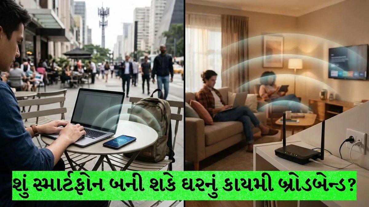 મોબાઇલ હોટસ્પોટ કે બ્રોડબેન્ડ? ઘરના Wi-Fi માટે કયો વિકલ્પ યોગ્ય?