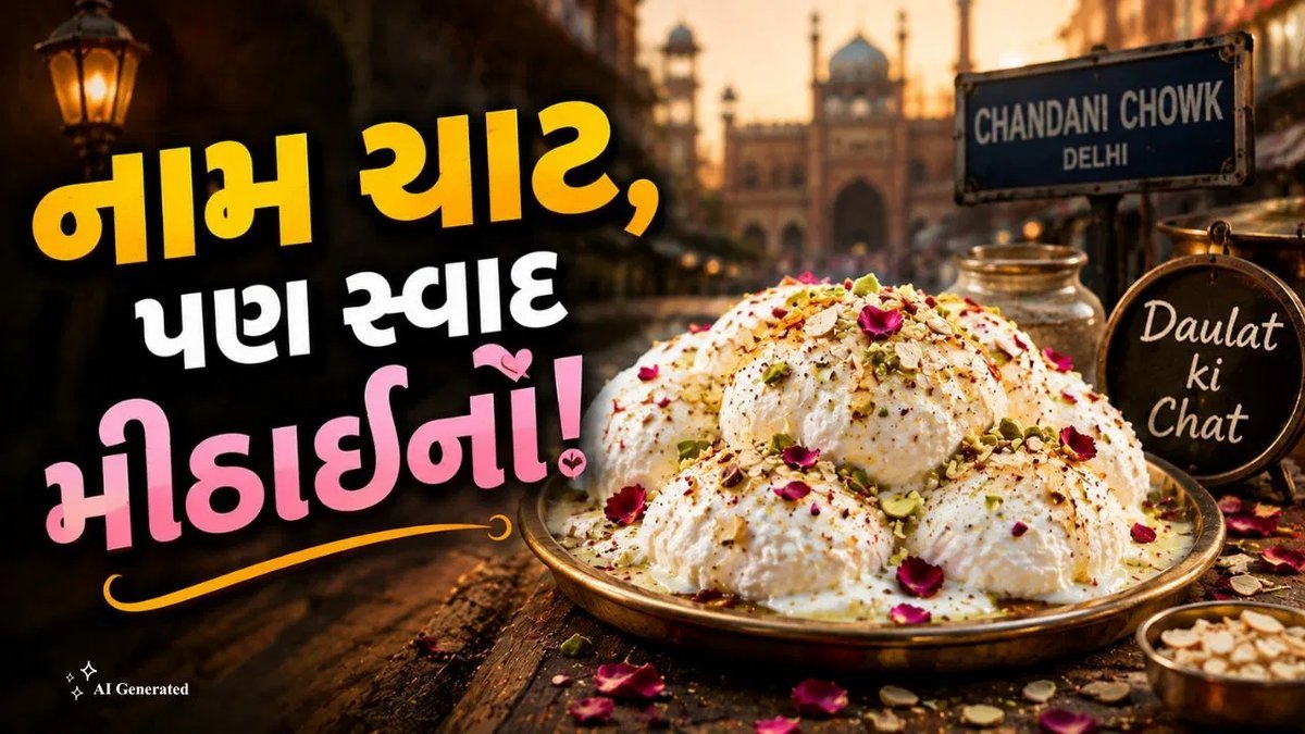 દૌલત કી ચાટ: ઓલ્ડ દિલ્હીની પ્રખ્યાત મીઠાઈ ઘરે બનાવવાની સંપૂર્ણ રીત