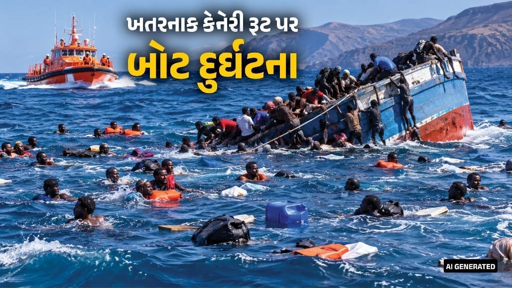 કેનેરી ટાપુઓ પાસે બોટ દુર્ઘટના: 80 શરણાર્થીઓના મોતની આશંકા