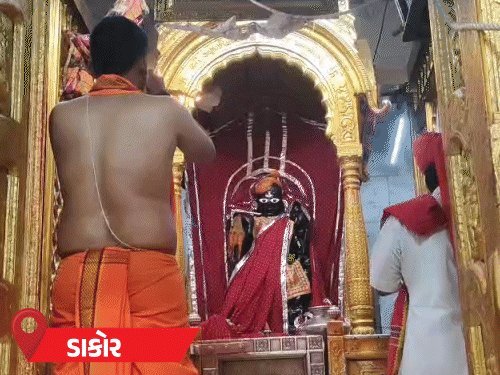 કૃષ્ણ જન્માષ્ટમી: દ્વારકા-ડાકોર-શામળાજીમાં ભક્તિભાવ, મંગળા આરતી બાદ પંચામૃત અભિષેક