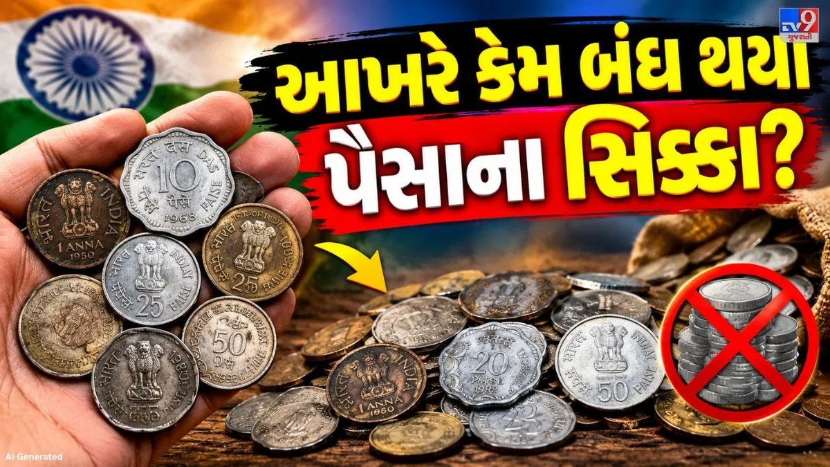 ભારતના નાના સિક્કા કેમ થયા ઇતિહાસ? 25 પૈસાથી નીચેના ચલણની કહાની
