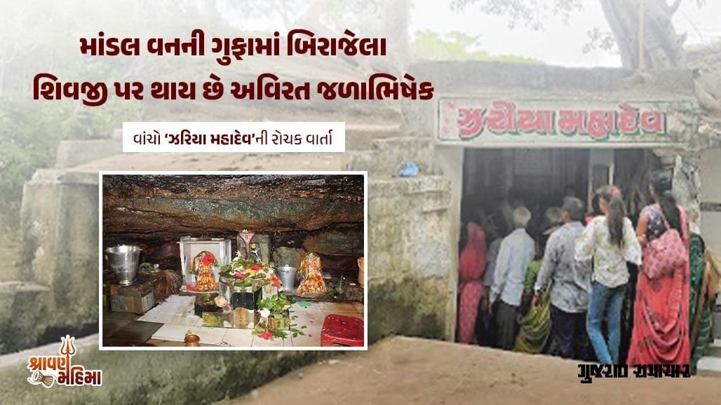 ઝરિયા મહાદેવ: ગુફામાં સ્વયંભૂ શિવલિંગ પર અવિરત જળાભિષેક, રહસ્ય જાળવી રાખ્યું વિજ્ઞાન