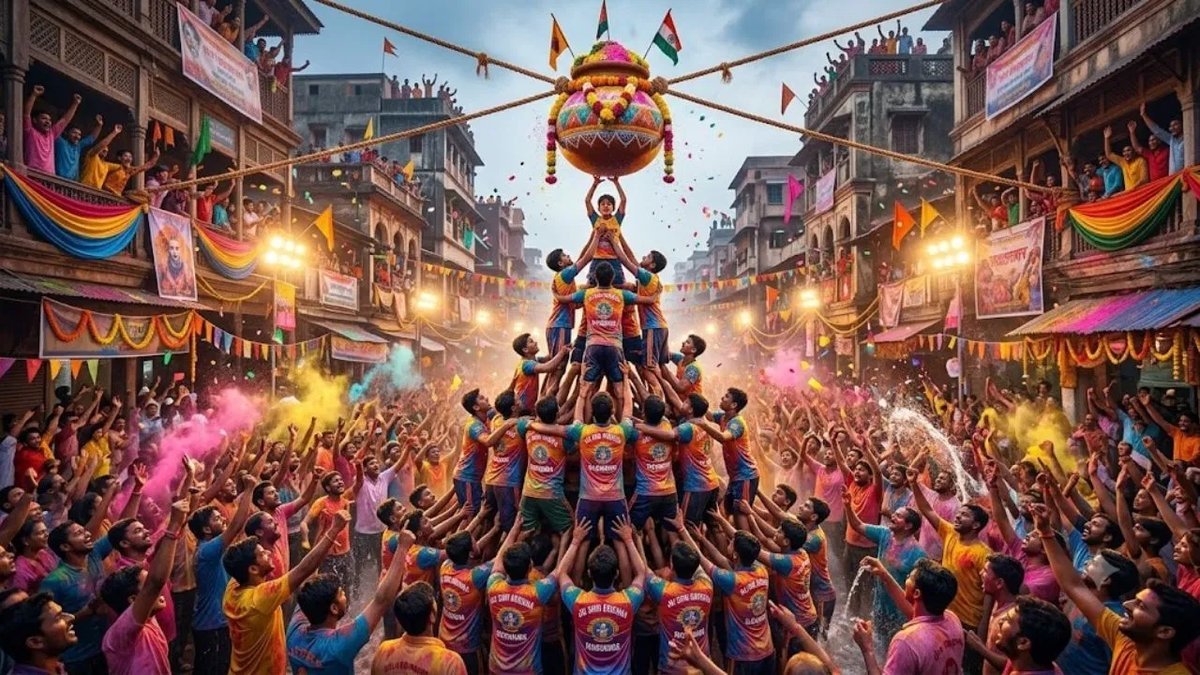 મુંબઈ દહીં હાંડી ઉત્સવમાં બે ગોવિંદાનાં મોત, 306 ઘાયલ