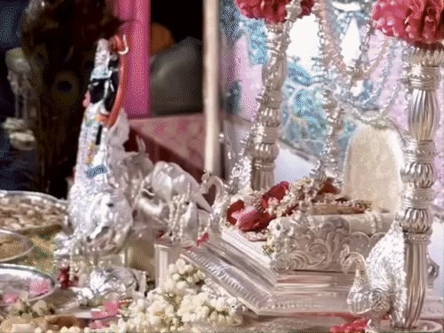 અંબાણી પરિવારે જન્માષ્ટમી ધામધૂમથી ઉજવી: ચાંદીના પારણે કાનુડાને ઝુલાવ્યા, ગરબા અને ગૌસેવા કરી