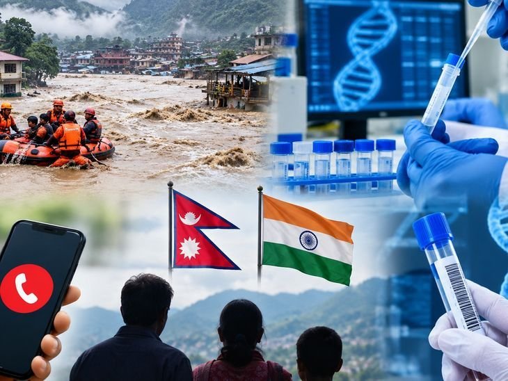 નેપાળ પૂરમાં ગુમ ભારતીયોની ઓળખ માટે DNA પ્રોફાઇલિંગ; ગાંધીનગર પરિવારો માટે હેલ્પલાઈન
