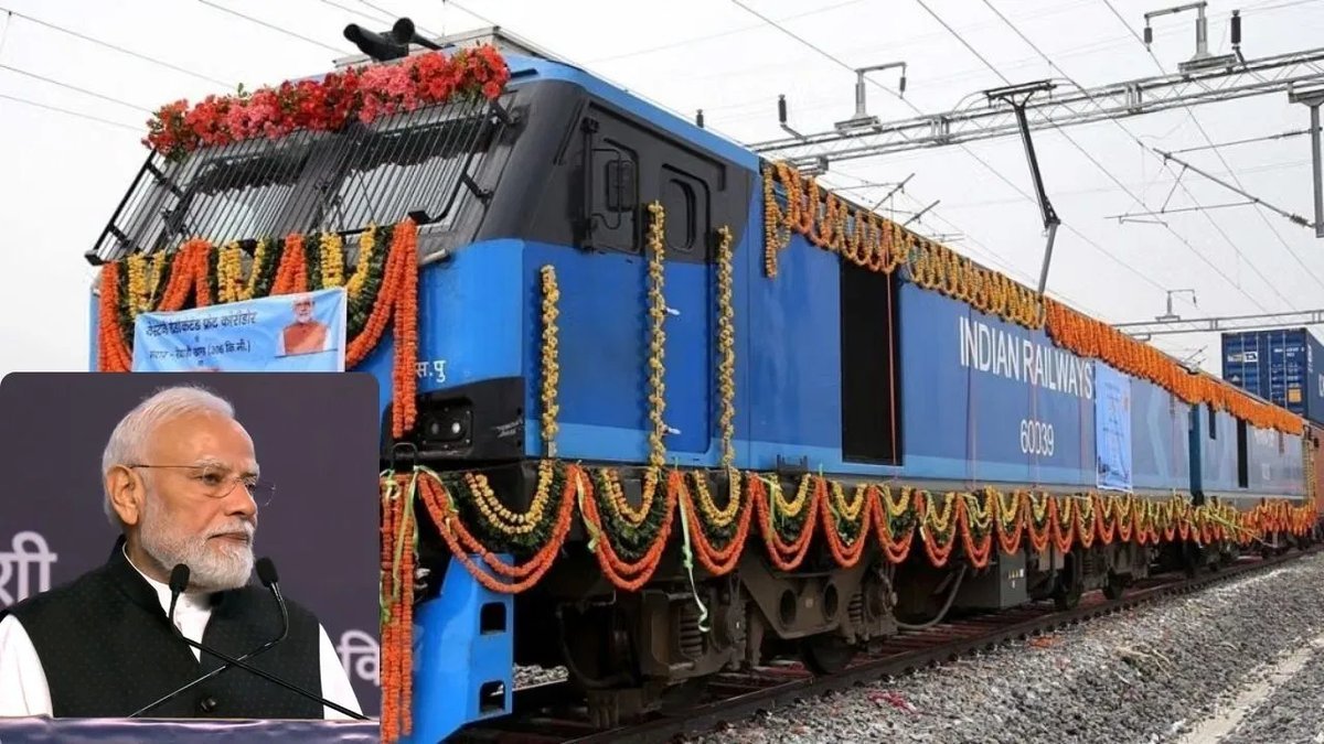 WDFCના ત્રણ સેક્શન રાષ્ટ્રને અર્પણ: વડોદરામાં PM મોદીએ કર્યું ઉદ્ઘાટન, પશ્ચિમી ફ્રેટ કોરિડોર સંપૂર્ણ કાર્યરત