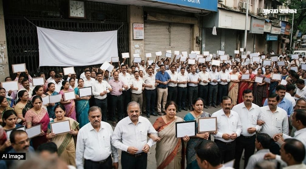 ગુજરાતમાં 11 સપ્ટેમ્બરે 75,000 બેન્ક કર્મચારીઓની હડતાળ, 5,400 શાખાઓ બંધ રહેશે