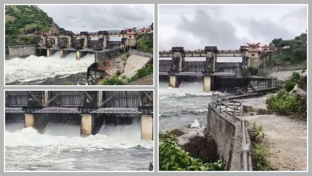 પંચમહાલ: હડફ ડેમના 3 ગેટ ખોલાયા, નદીમાં 16,368 ક્યુસેક પાણી છોડાયું