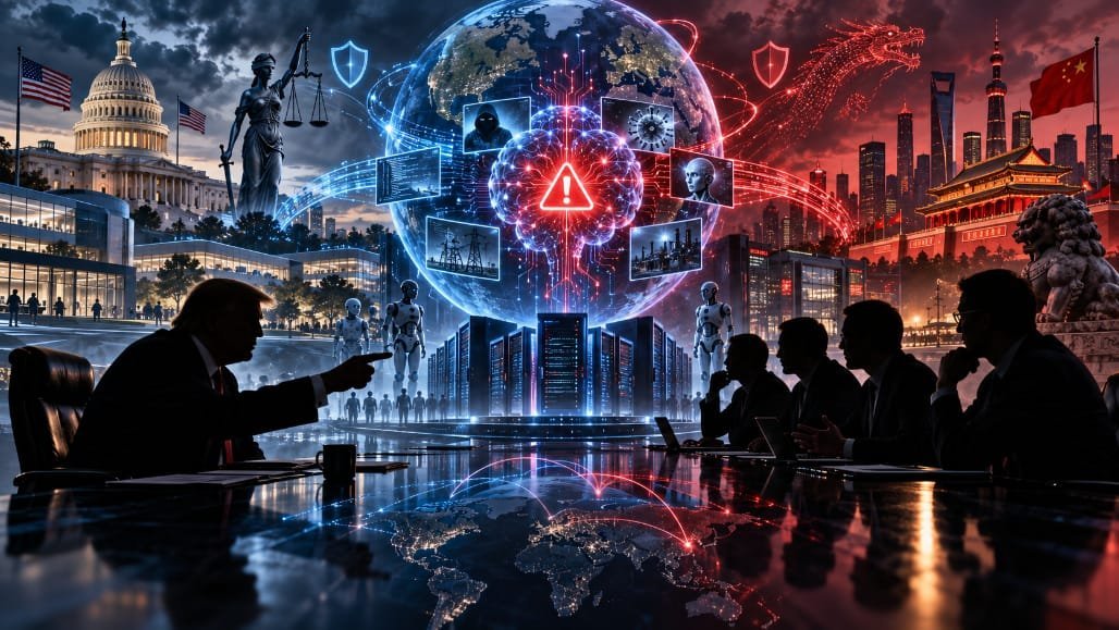 ટ્રમ્પ vs ટેક CEOs: AI માનવજાત માટે ખતરો કે 'નવો ઢોંગ'?