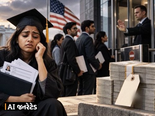 અમેરિકામાં અભ્યાસ પછી નોકરી માટે 96 લાખ ફી? OPT વિઝા નિયમમાં મોટો બદલાવ