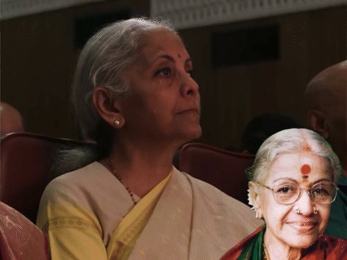 નિર્મલા સીતારમણ બેંગલુરુમાં એમએસ સુબ્બુલક્ષ્મીની 110મી જયંતિ પર ભાવુક થયા, ગીતો સાંભળતાં આંખો ભીની