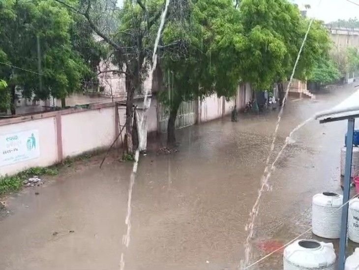 ભાવનગર જિલ્લામાં ગારીયાધાર અને પાલીતાણામાં વરસાદ, 6 તાલુકા કોરા