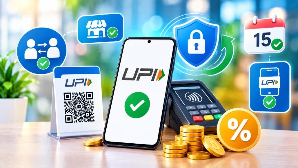 UPI પર 0.4% MDR ચાર્જ: ગ્રાહકો પર બોજ નહીં પડે, સરકાર કડક દેખરેખ રાખશે