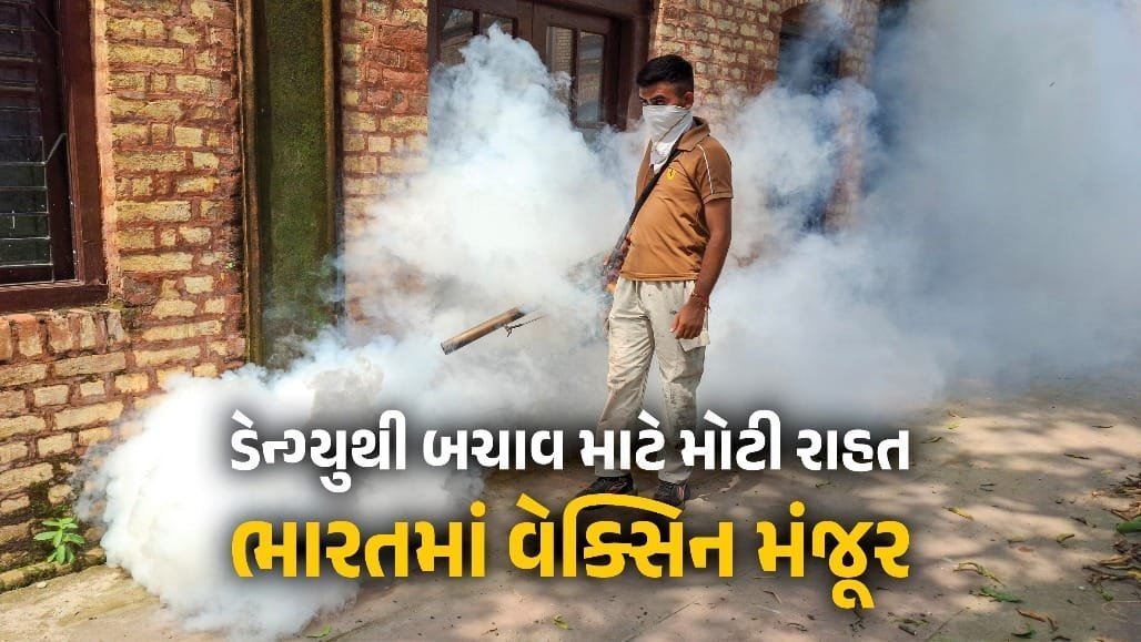 ડેન્ગ્યુ વેક્સિનને ભારતમાં મંજૂરી, આવતા વર્ષે 6 મહિનામાં મળશે ડોઝ