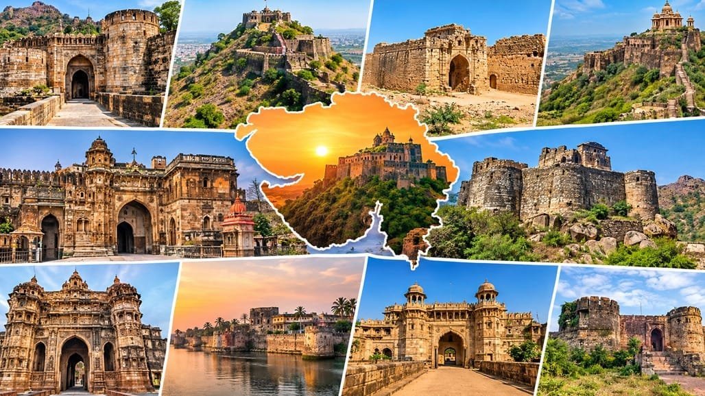 ગુજરાતના 10 ઐતિહાસિક કિલ્લા: રાજવી વારસાની સફર