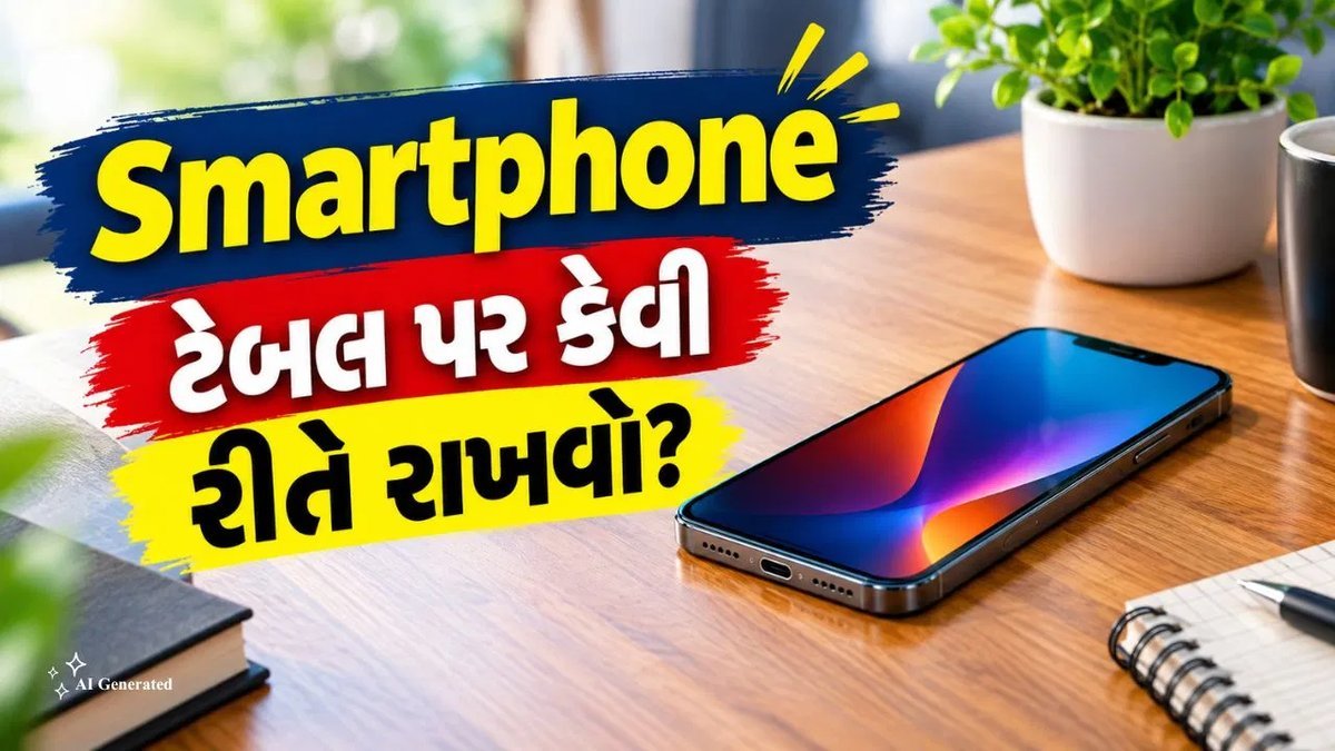સ્માર્ટફોન ટેબલ પર કેવી રીતે રાખવો? કેમેરા અને સ્ક્રીન બચાવવા માટે યોગ્ય રીત જાણો