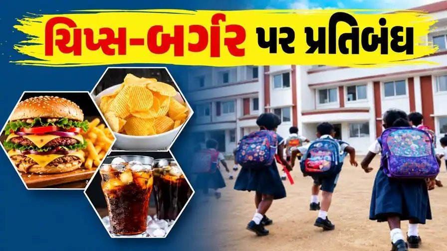 શાળાની 50 મીટરની આસપાસ જંક ફૂડ પર પ્રતિબંધની તૈયારી, FSSAIએ ડ્રાફ્ટ બહાર પાડ્યો