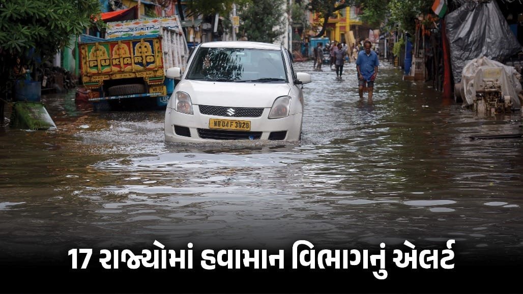 IMD એ 17 રાજ્યોમાં 48 કલાકનું એલર્ટ જારી કર્યું: ભારે વરસાદ અને 85 કિમી/કલાકની ઝડપે તોફાની પવનની આગાહી