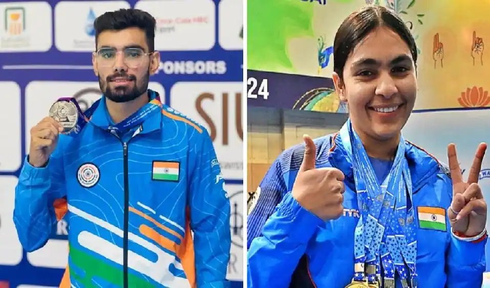 એશિયન ગેમ્સ 2026: કમલજીત-સુરુચીએ 10 મીટર એર પિસ્તોલ મિક્સ્ડ ટીમમાં ગોલ્ડ જીત્યો, એશિયન રેકોર્ડ તોડ્યો