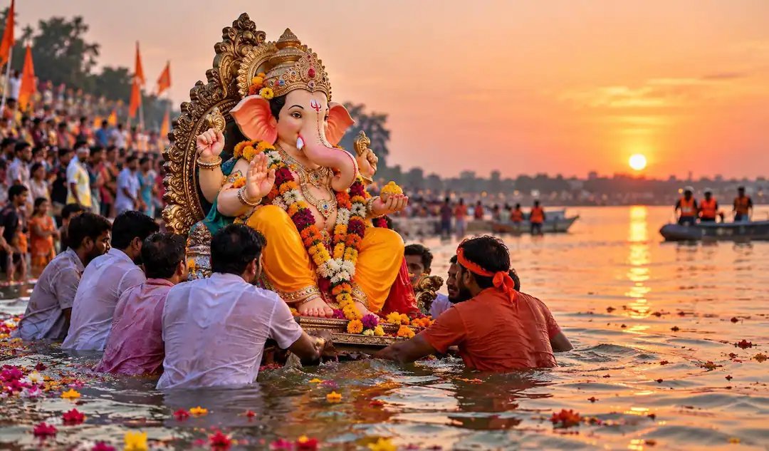 મોરબીમાં ગણેશ વિસર્જન દરમિયાન દુર્ઘટના: મચ્છુ-3 ડેમમાં 4 ડૂબ્યા, 2નું રેસ્ક્યુ