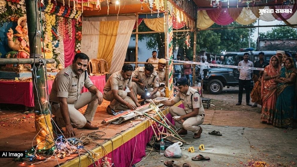 મધ્યપ્રદેશના મંડલામાં ગણેશ પંડાલમાં કરંટ ફેલાતા 4 ભક્તોના મોત, 3 ઘાયલ