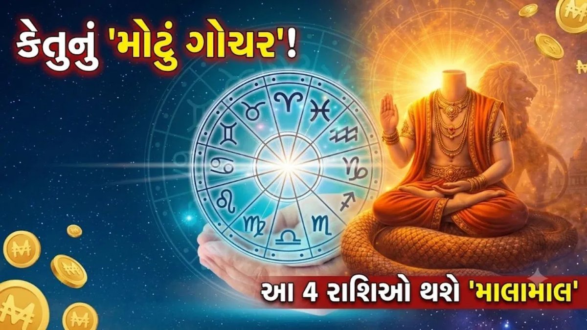 ઓક્ટોબરમાં ચાર રાશિઓ માટે કેતુનું નક્ષત્ર પરિવર્તન શુભ, આર્થિક સુધારાની શક્યતા