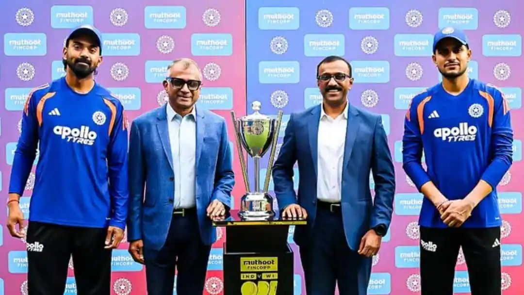BCCIનું નવું ટાઇટલ સ્પોન્સર: વેસ્ટ ઇન્ડીઝ શ્રેણી પહેલાં મુથૂટ ફિનકોર્પ સાથે કરાર