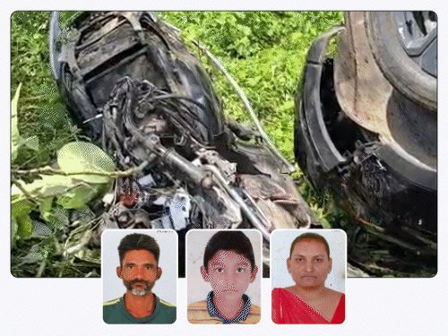 ગોંડલમાં ભયાનક અકસ્માત: એક્ટિવા પર સવાર પરિવારના ત્રણ સભ્યોના મોત