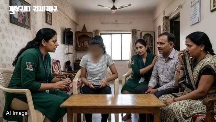 અમદાવાદમાં સગીરાના પ્રેમ વિવાદમાં 181 અભયમ ટીમે સમજાવી, પરિવારે ફરિયાદ નોંધાવી નહીં