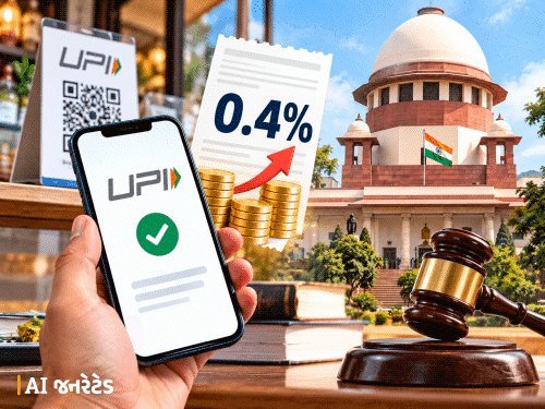 UPI પેમેન્ટ પર 0.4% ચાર્જનો મામલો સુપ્રીમ કોર્ટમાં, 28 સપ્ટેમ્બરે સુનાવણી