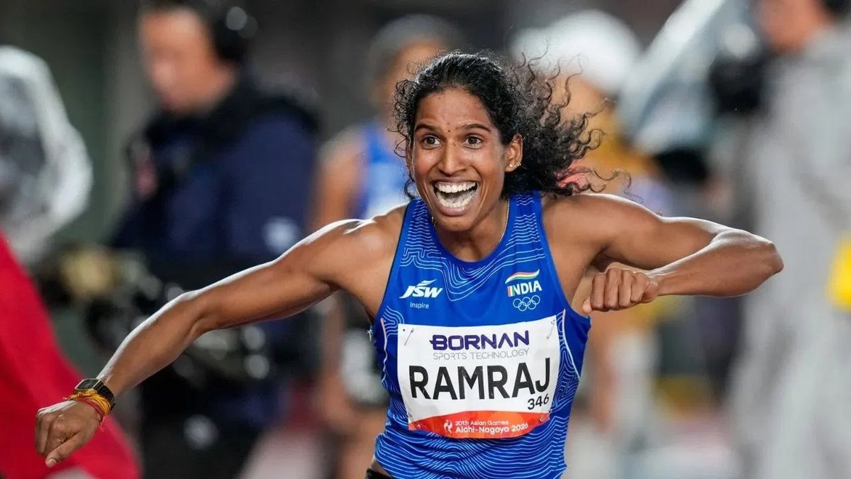 એશિયન ગેમ્સ 2026: ટ્રક ડ્રાઈવરની દીકરી વિથ્યા રામરાજે 400 મીટર હર્ડલ્સમાં બ્રોન્ઝ મેડલ જીત્યો, નેશનલ રેકોર્ડ તોડ્યો
