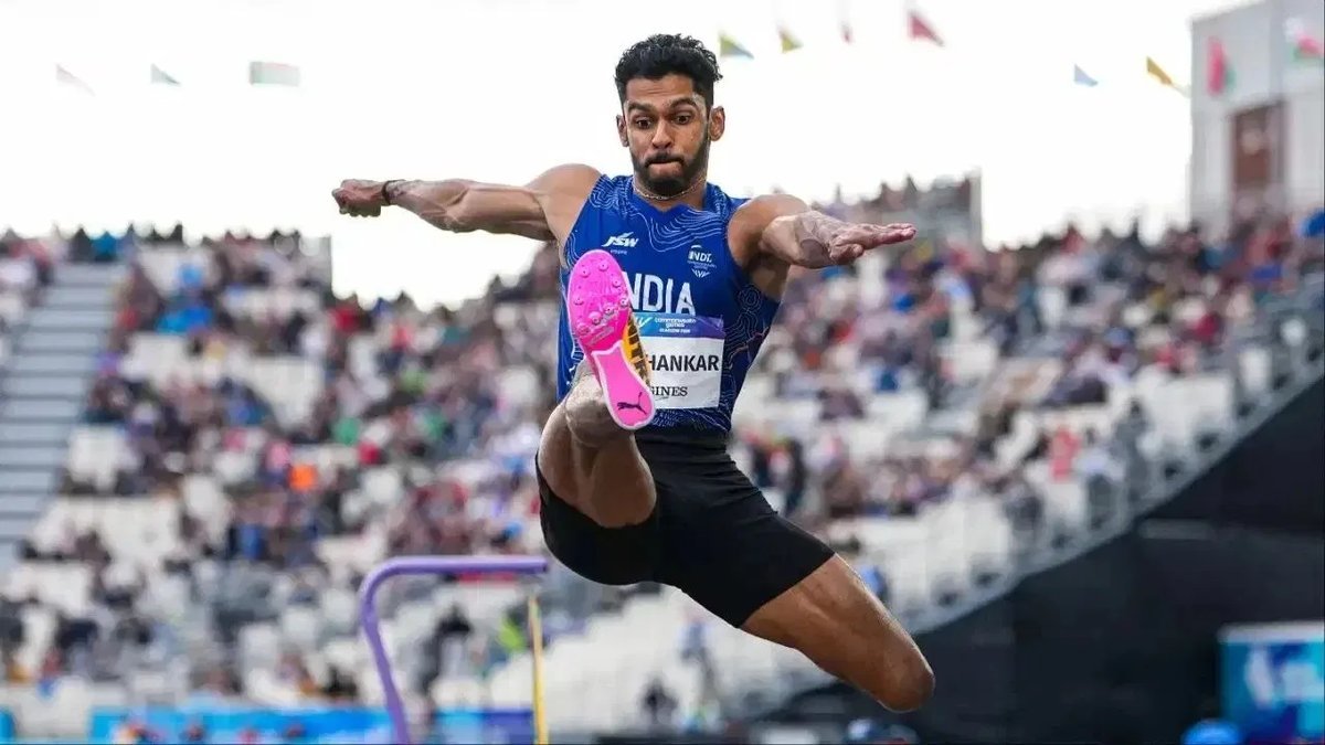 એશિયન ગેમ્સ 2026: ઈજા વચ્ચે મુરલી શ્રીશંકરે લોંગ જમ્પમાં સિલ્વર જીત્યો