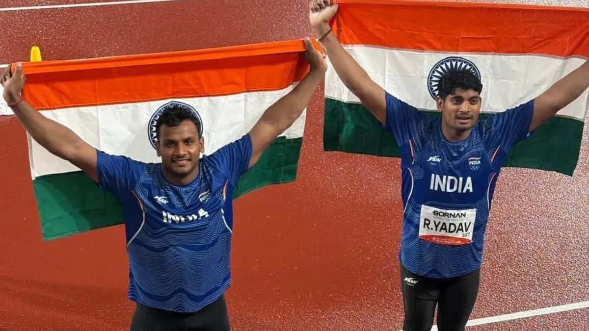 એશિયન ગેમ્સ 2026: નીરજ ચોપરા વિના પણ ભાલા ફેંકમાં ભારતને બે મેડલ, યશવીરને સિલ્વર તો રોહિતને બ્રોન્ઝ