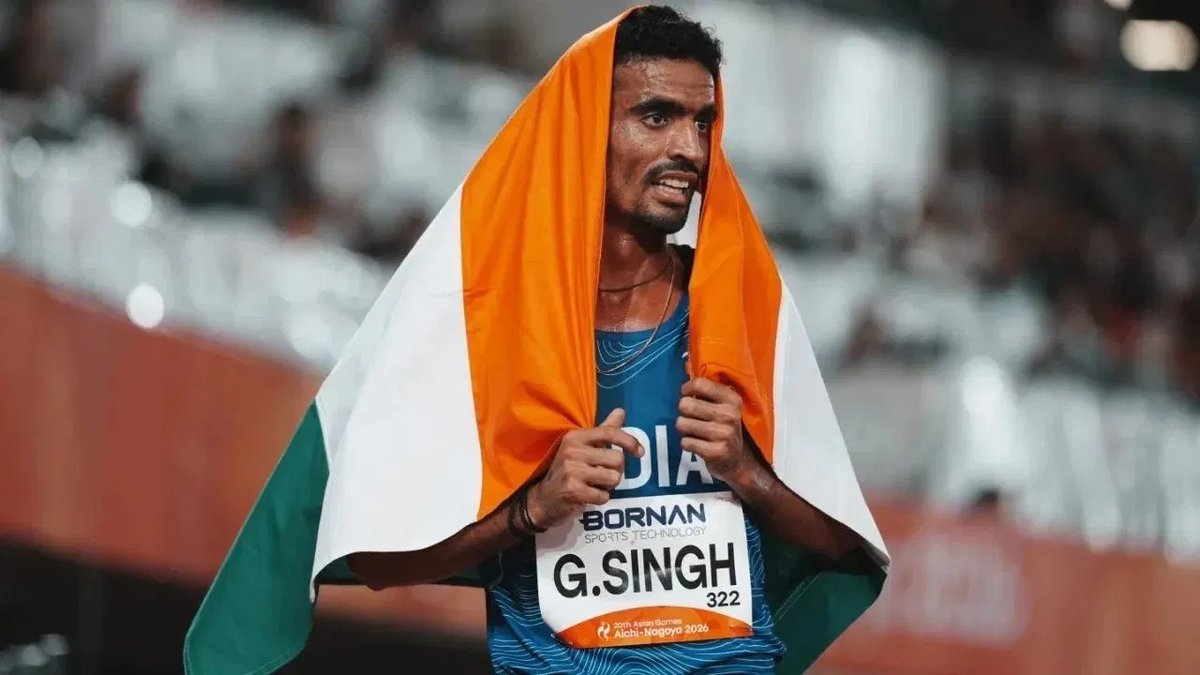 Asian Games 2026: ગુલવીર સિંહે 5000 મીટરમાં બ્રોન્ઝ જીતી રચ્યો ઇતિહાસ, એક જ ટુર્નામેન્ટમાં ત્રણ મેડલ